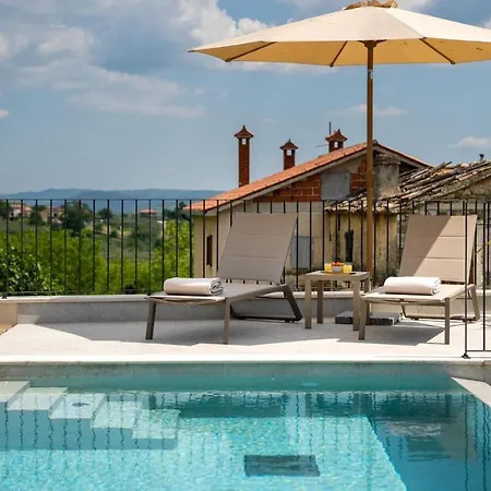 Villa Modern Venta With Jacuzzi And Pool In Buje Krasica (Istria)