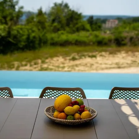 Modern Venta With Jacuzzi And Pool In Buje Villa Krasica (Istria)