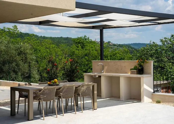 Villa Modern Venta With Jacuzzi And Pool In Buje Krasica (Istria)