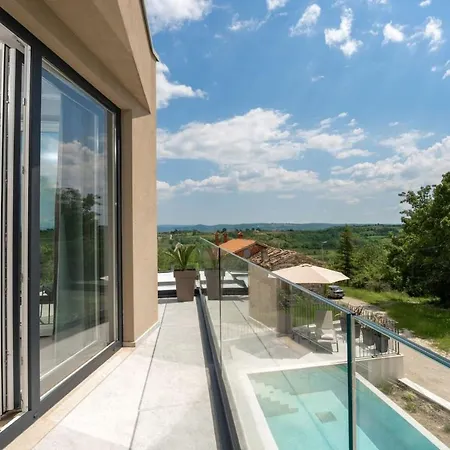 Willa Modern Venta With Jacuzzi And Pool In Buje *